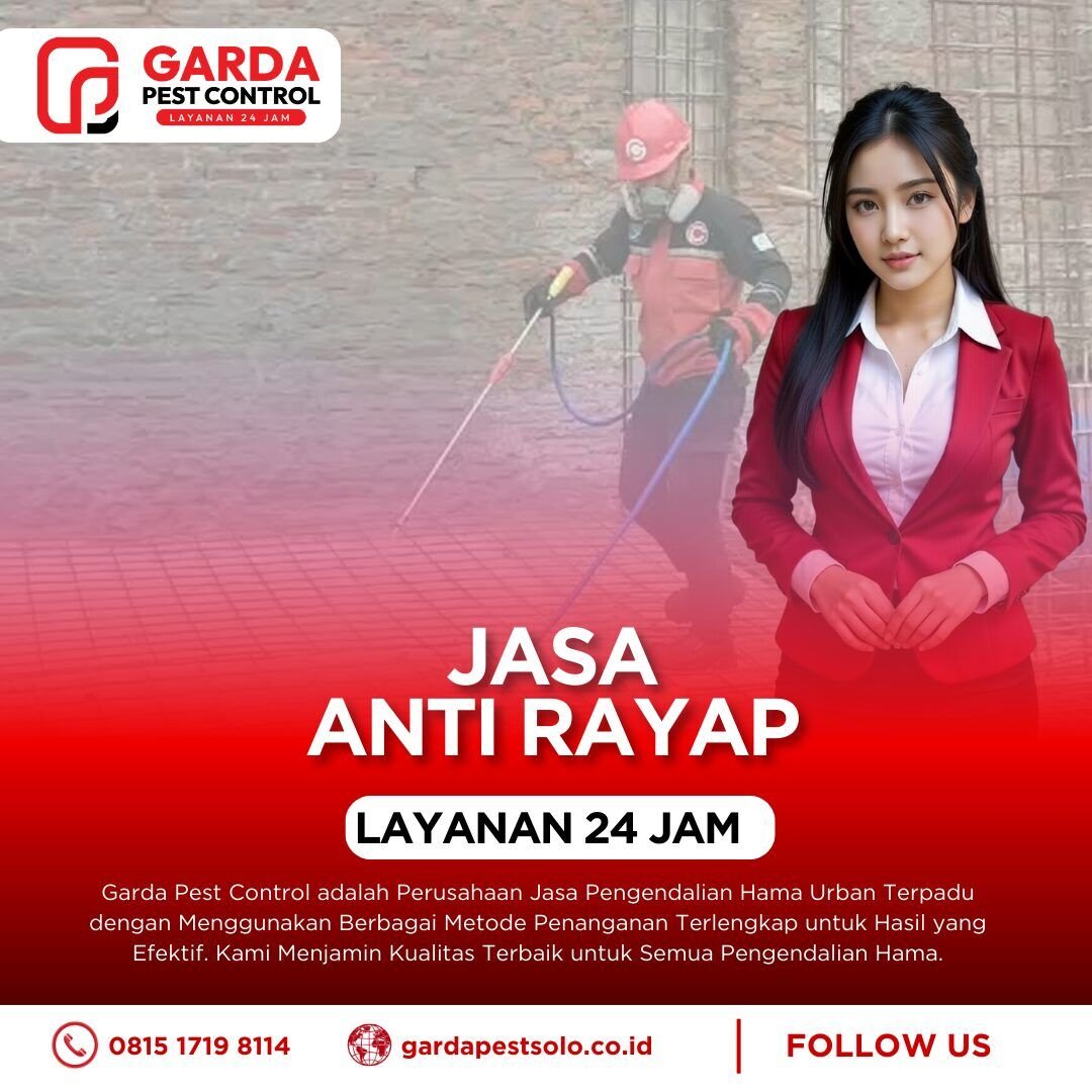 Promo Jasa Anti Rayap Colomadu Diskon 10% Bulan Ini Free Konsultasi