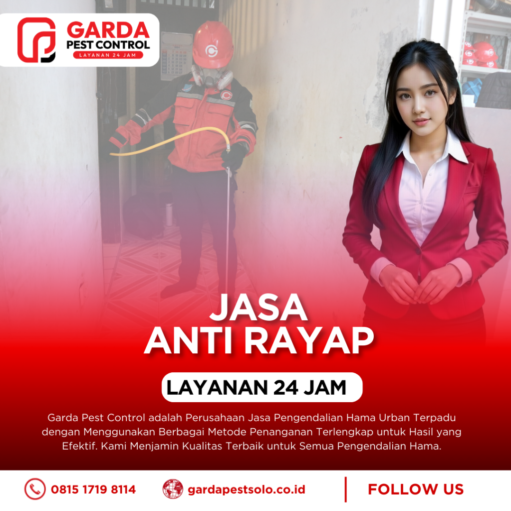 Jasa Anti Rayap di Solo Sistem Baiting Tanpa Bor Lantai