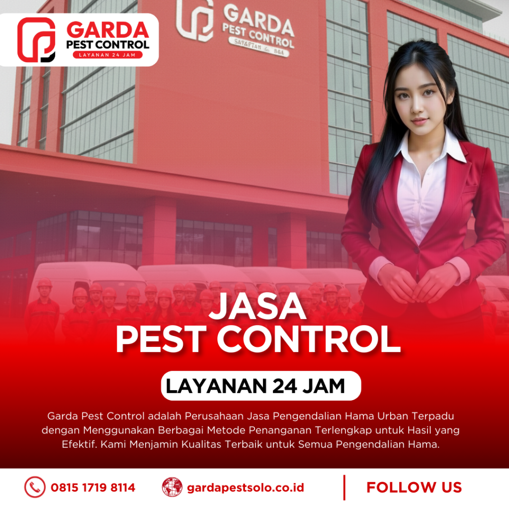 Biaya Jasa Pembasmi Kecoa Profesional di Solo