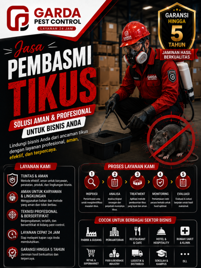 Jasa Pembasmi Tikus Terpercaya di Karangmalang Terbukti Efektif Harga Terjangkau