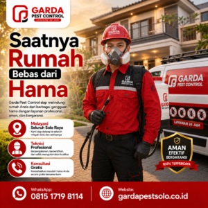Jasa Pest Control Untuk Restoran dan Hotel Solo Bersama Garda Pest Control