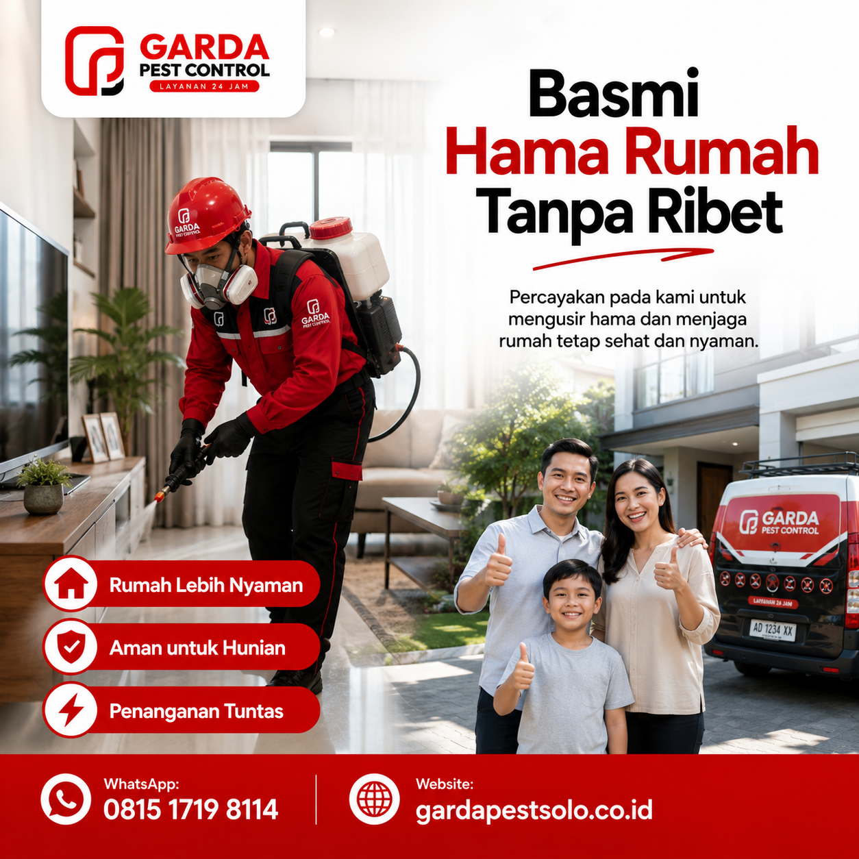 Jasa Pest Control Untuk Restoran dan Hotel Solo Bersama Garda Pest Control
