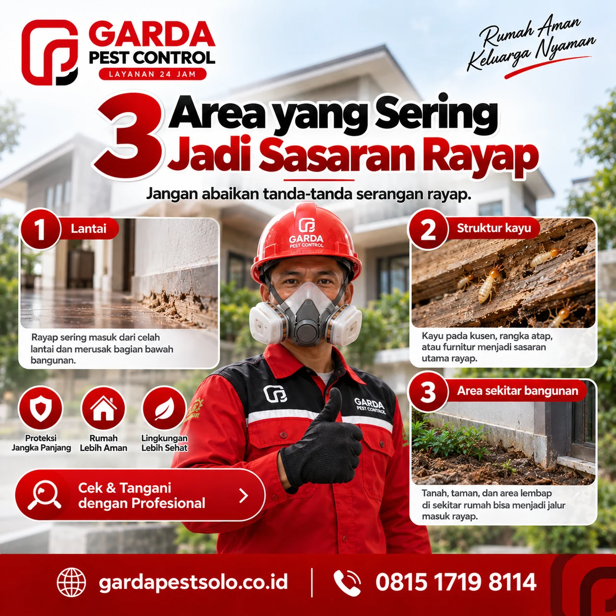 Jasa Anti Rayap di Sragen Termurah Untuk Rumah & Gudang Pabrik