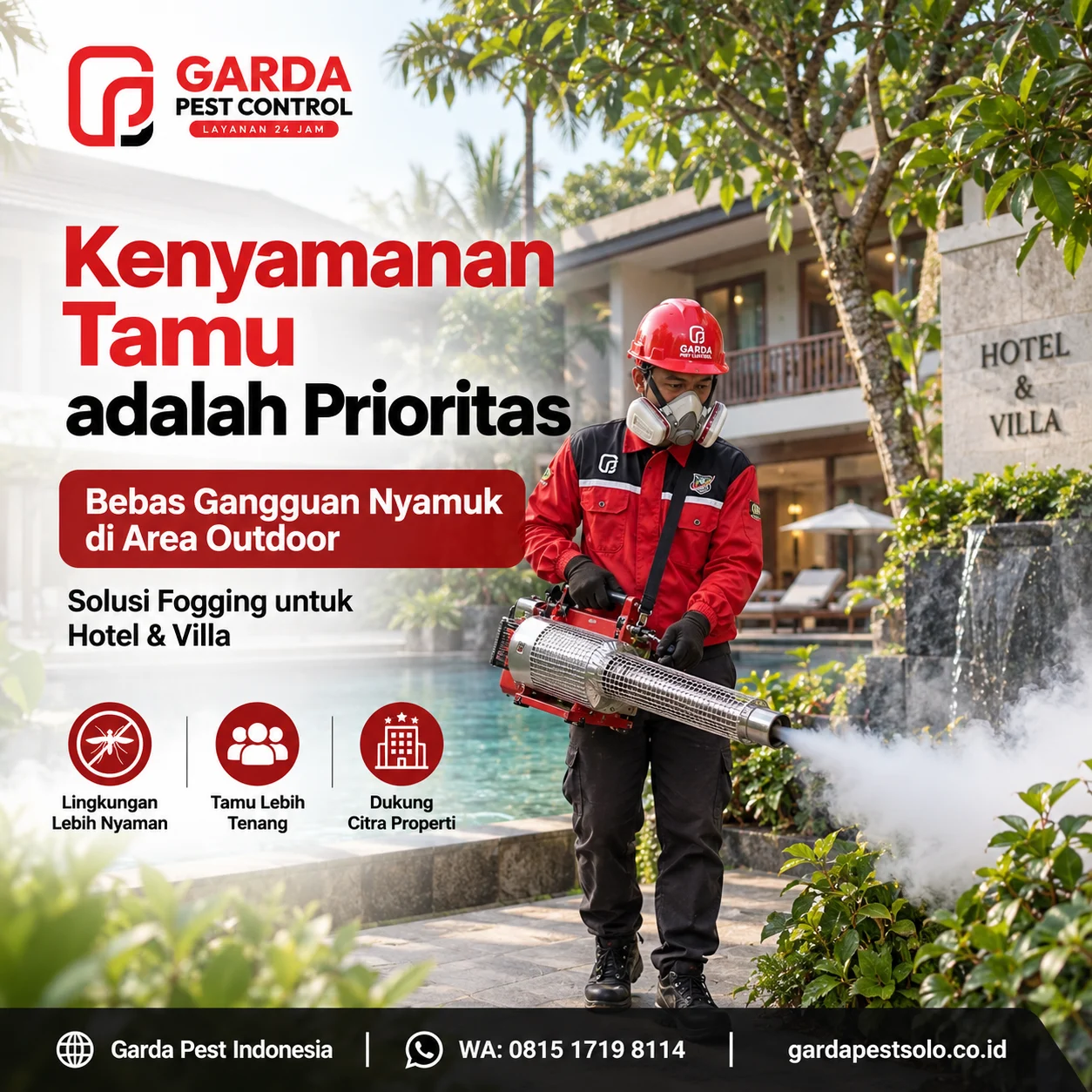 Jasa Fogging Nyamuk Perumahan Cluster Solo