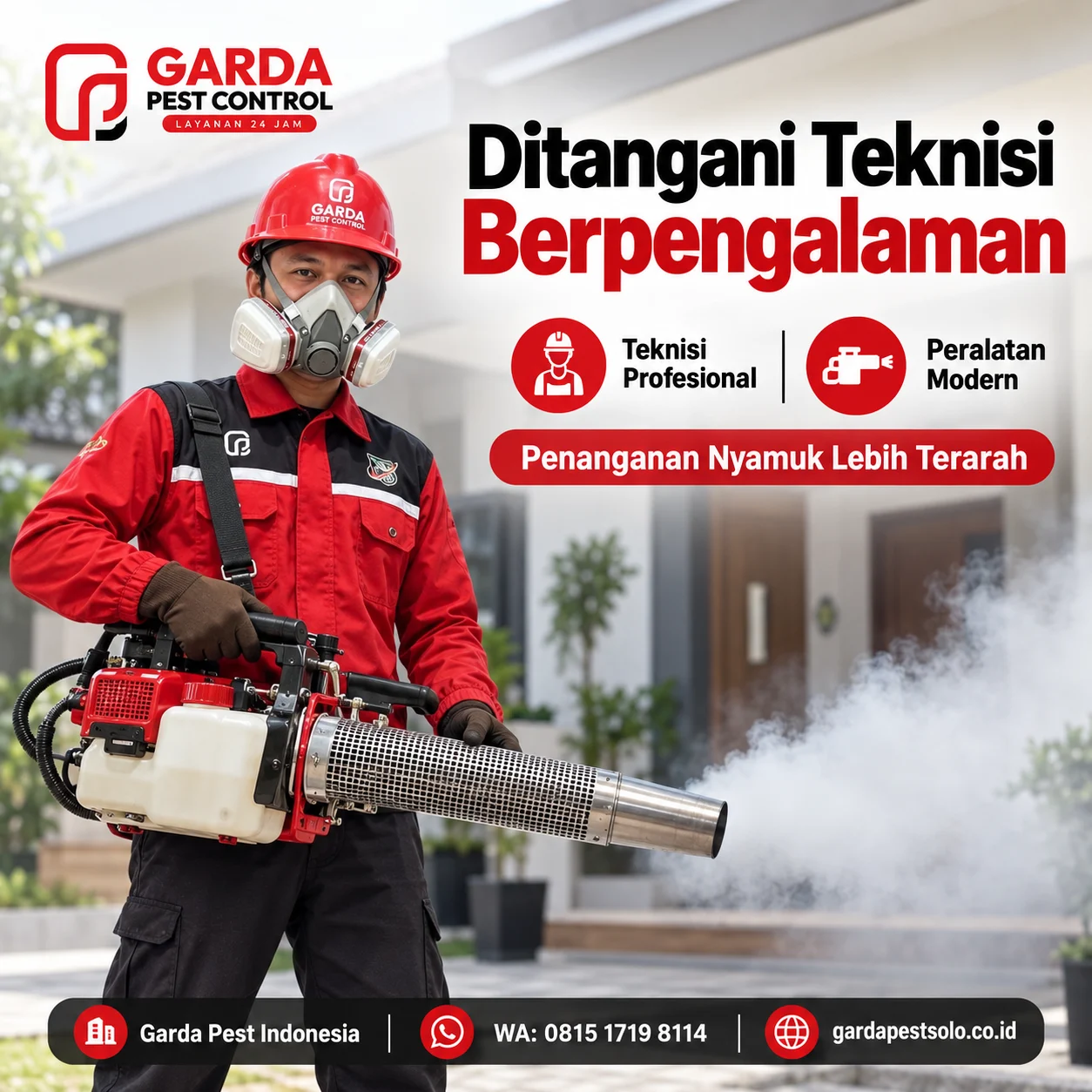 Biaya Jasa Fogging Nyamuk Per Meter di Solo